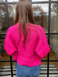 Charming Pink Cardigan