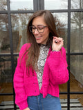 Charming Pink Cardigan