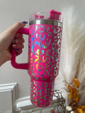 Hydration Cutie Leopard Pink Tumbler