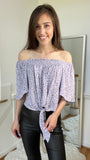 Lilac Gardens Top