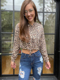 Everyday Is Good Leopard Hoodie