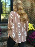 Rosa Aztec Cardigan