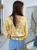 Morning Sunrise Floral Top