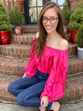 Delightful Darling Pink Top