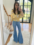 Morning Sunrise Floral Top