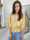 Morning Sunrise Floral Top