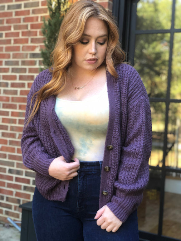 Vintage Vibes Button Cardigan