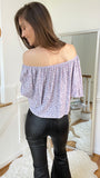 Lilac Gardens Top