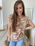 Under Disguise Camo Top