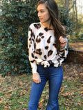 In Your Mind Somehow Leopard Top